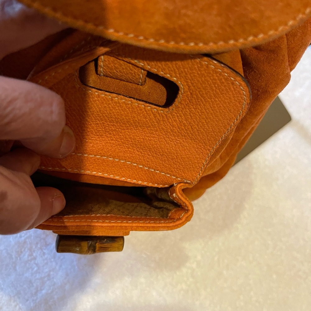 Gucci Mini Suede Backpack - Picture 9 of 9